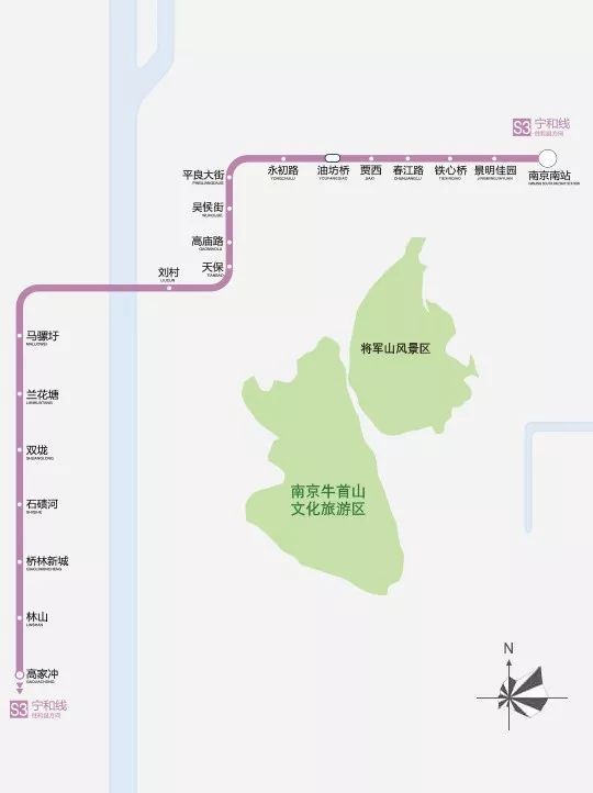 南京地铁12号线最新线路图